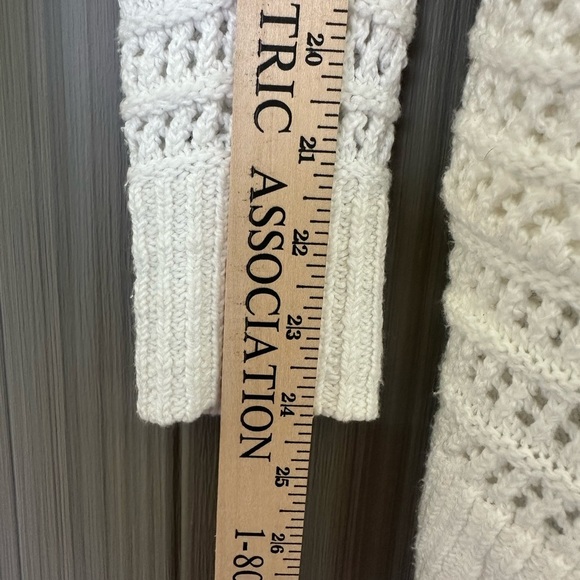 Cabi Open Stitch Cardigan #6237 Chunky, Oversized Sweater Layer Sz S - Picture 8 of 9